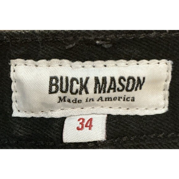 Mason Men's Slim Dark Jeans - Picture 7 of 13